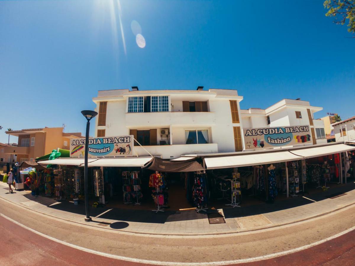 D'Agosta Beach Apartment Alcúdia Eksteriør bilde